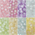 (50pcs)8/10/12/16MM Cat Eye Resin Loose Beads