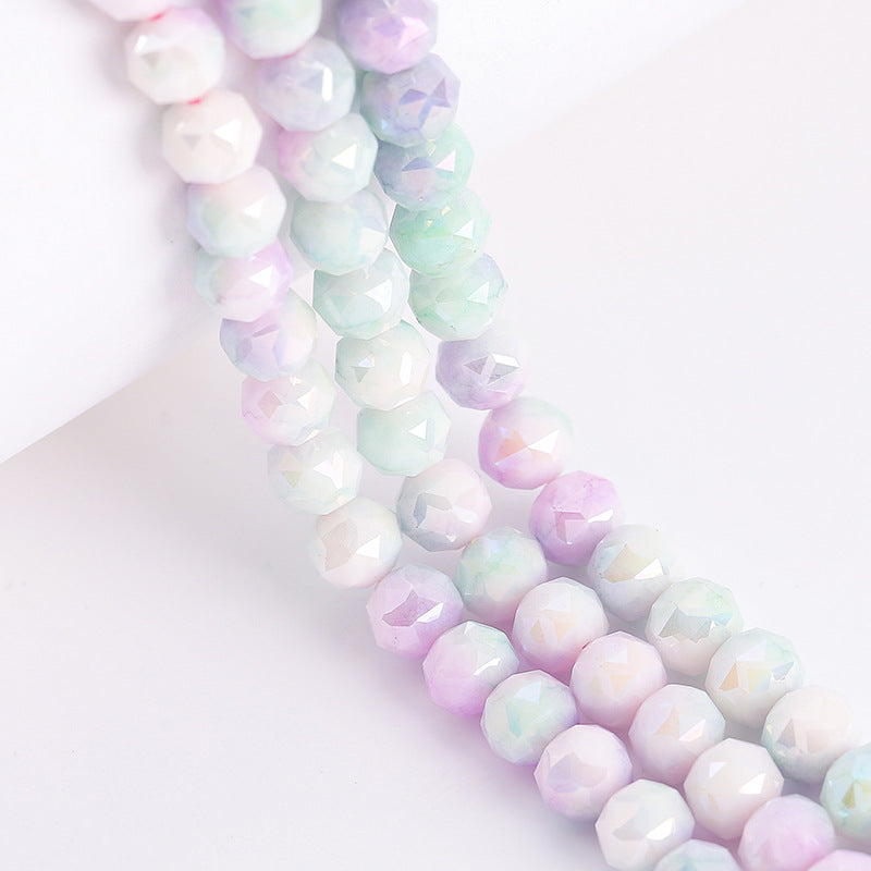 50pcs 8mm Disco Crystal Beads