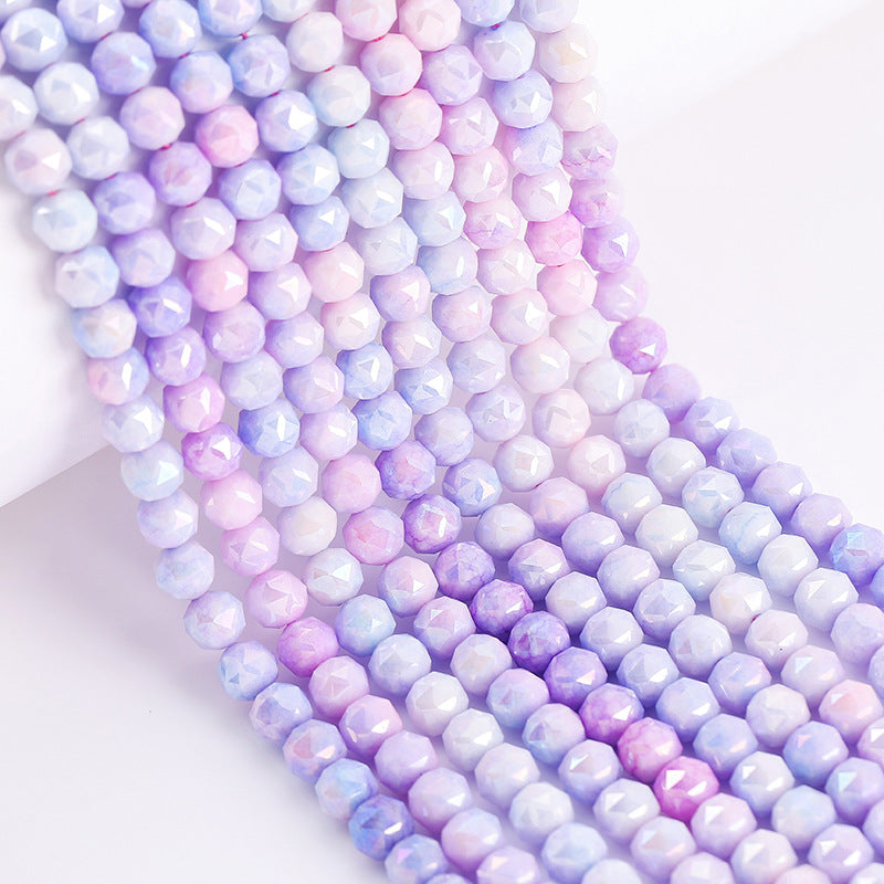 50pcs 8mm Disco Crystal Beads