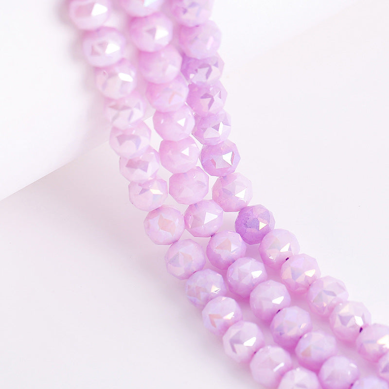 50pcs 8mm Disco Crystal Beads