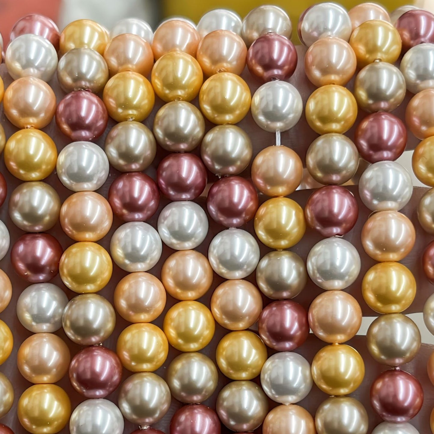 7A Crystal Round Pearls, Full-Drilled Beads, 2-16mm, Swarovski Color