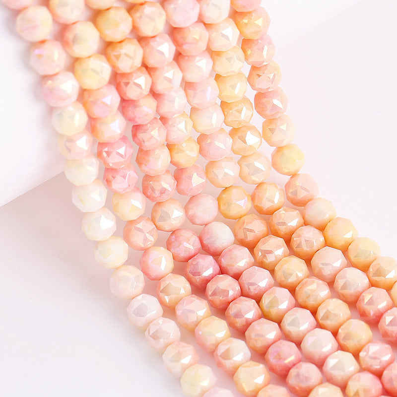 50pcs 8mm Disco Crystal Beads