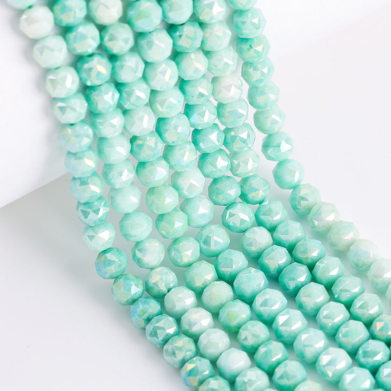 50pcs 8mm Disco Crystal Beads