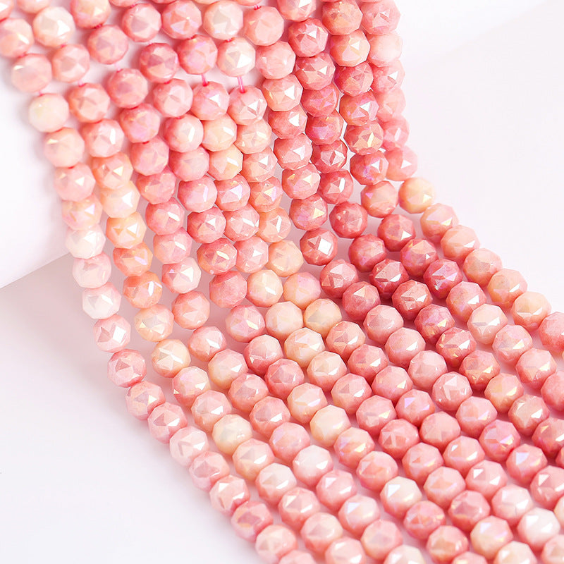 50pcs 8mm Disco Crystal Beads