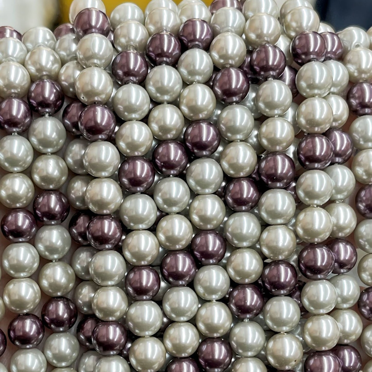 7A Crystal Round Pearls, Full-Drilled Beads, 2-16mm, Swarovski Color