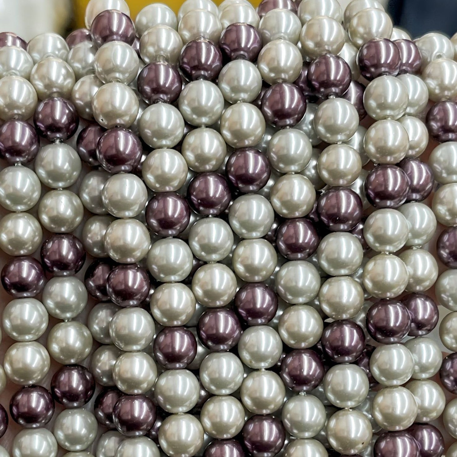 7A Crystal Round Pearls, Full-Drilled Beads, 2-16mm, Swarovski Color
