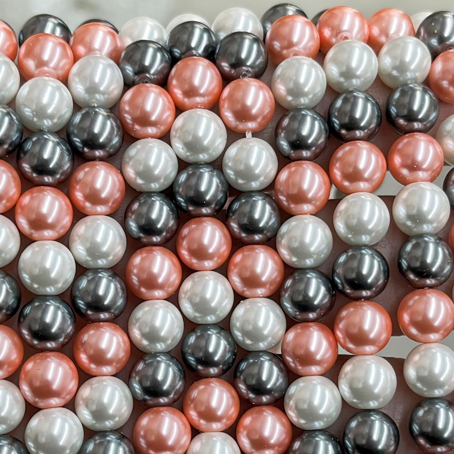 7A Crystal Round Pearls, Full-Drilled Beads, 2-16mm, Swarovski Color