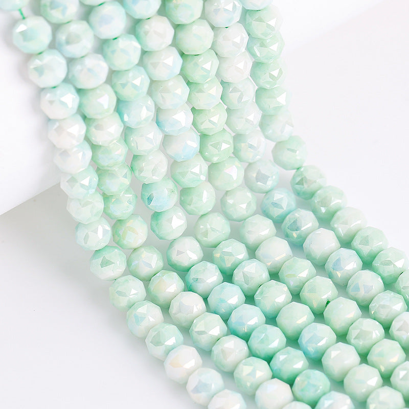 50pcs 8mm Disco Crystal Beads