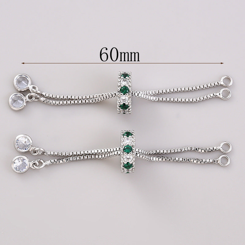 Adjustable Drawstring Clasp with Silicone Bead End