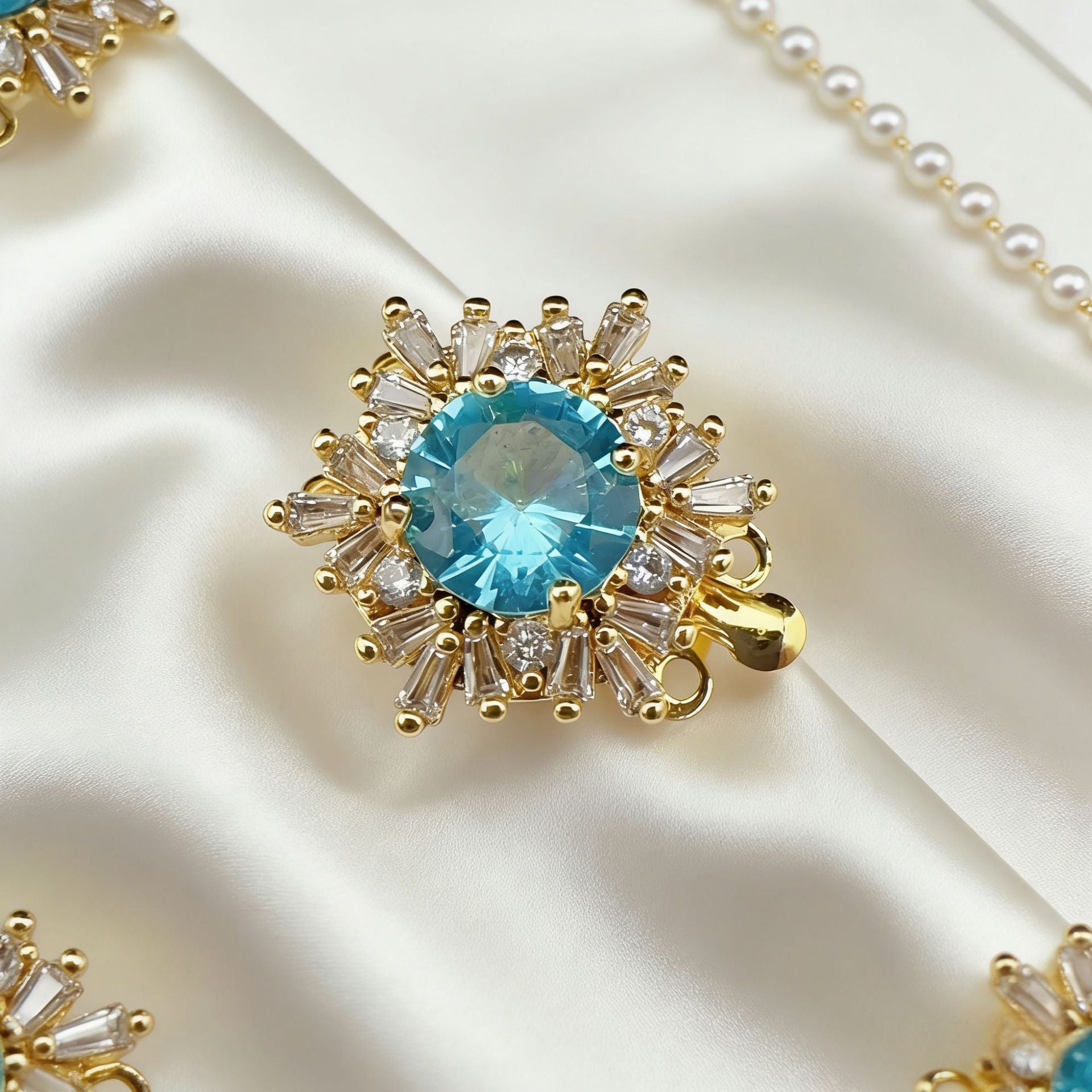 Snowflake Double-Row Clasp