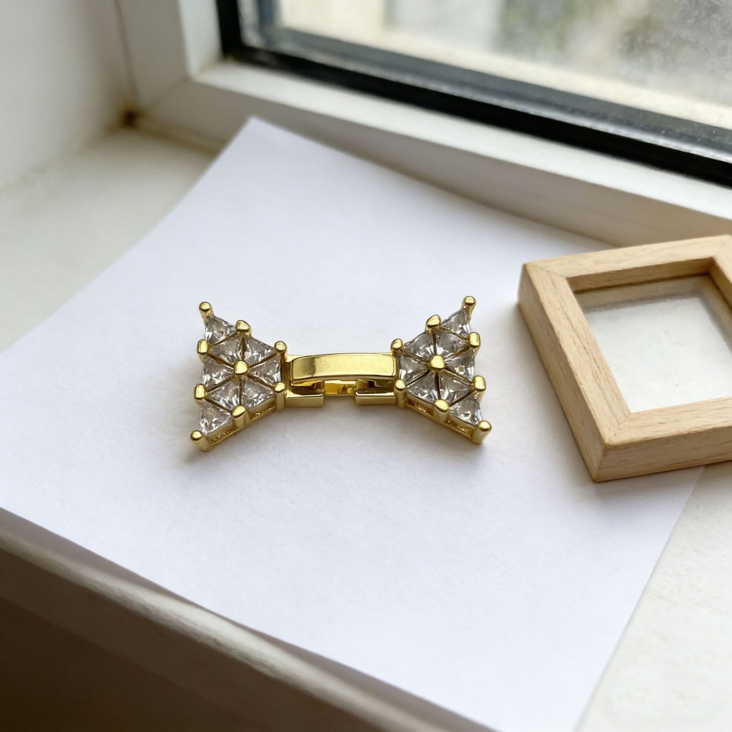 Trapezoid Interlocking Clasp, Full Zirconia