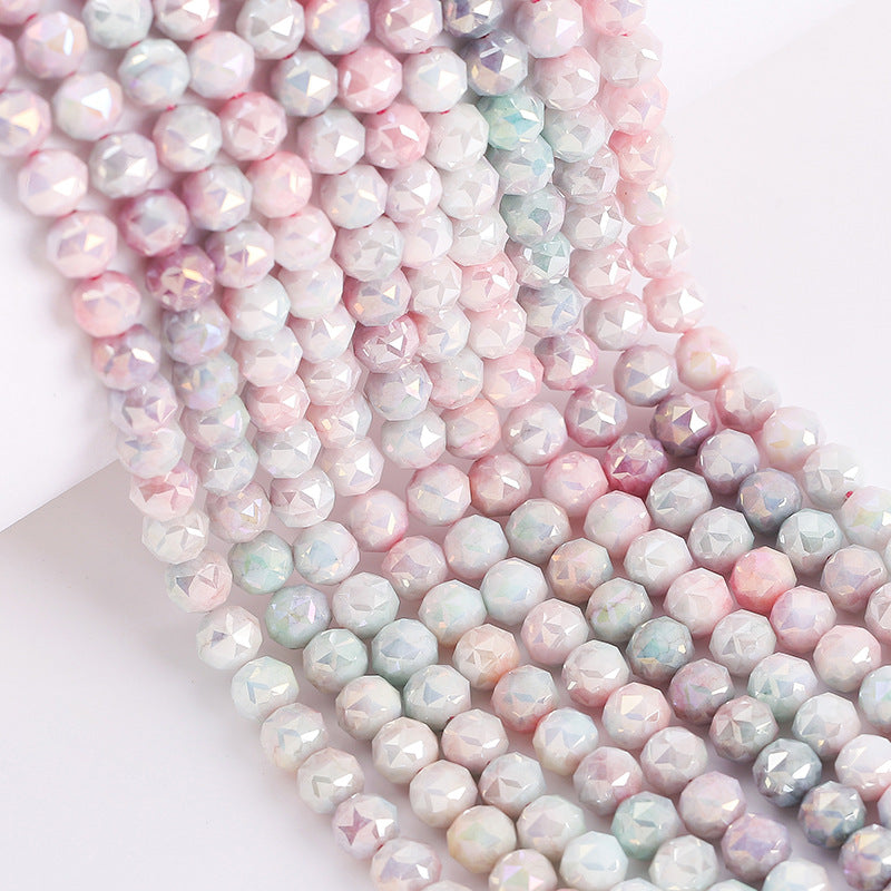 50pcs 8mm Disco Crystal Beads