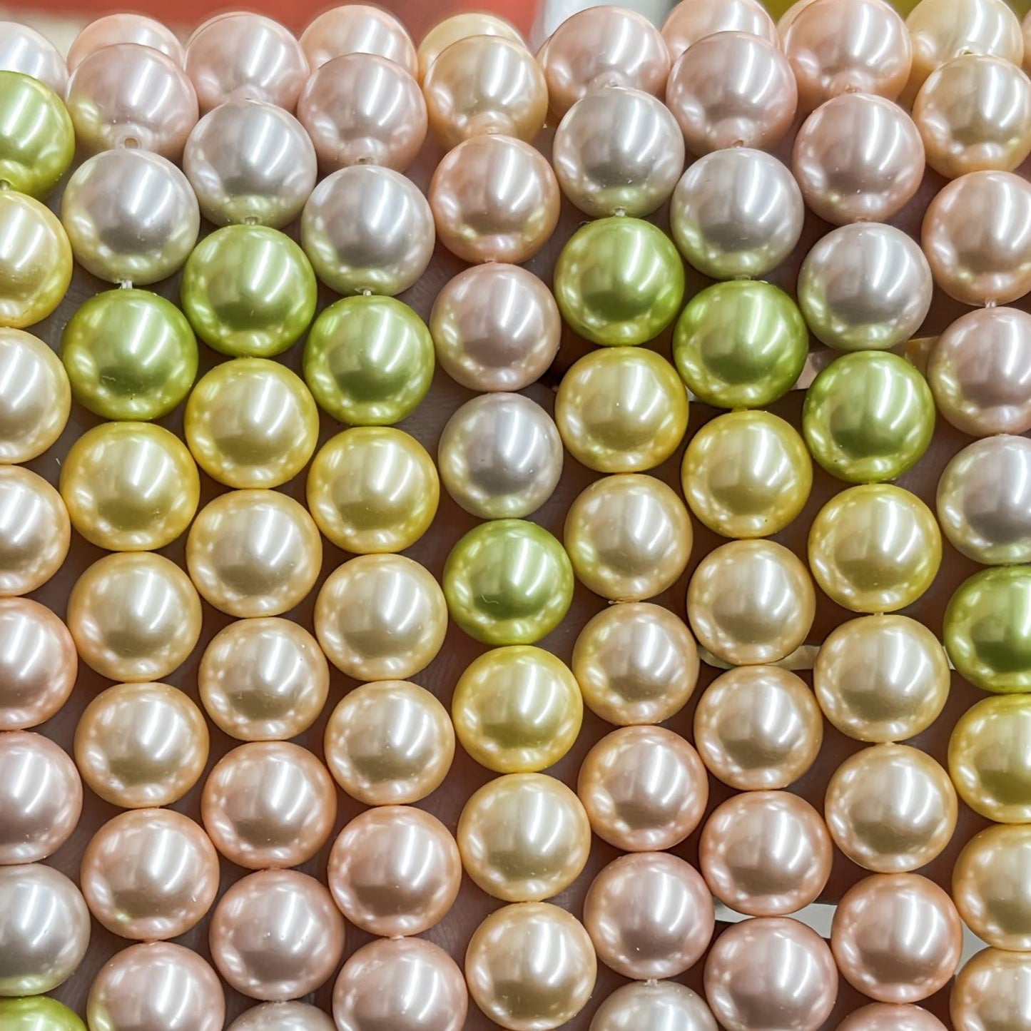 7A Crystal Round Pearls, Full-Drilled Beads, 2-16mm, Swarovski Color