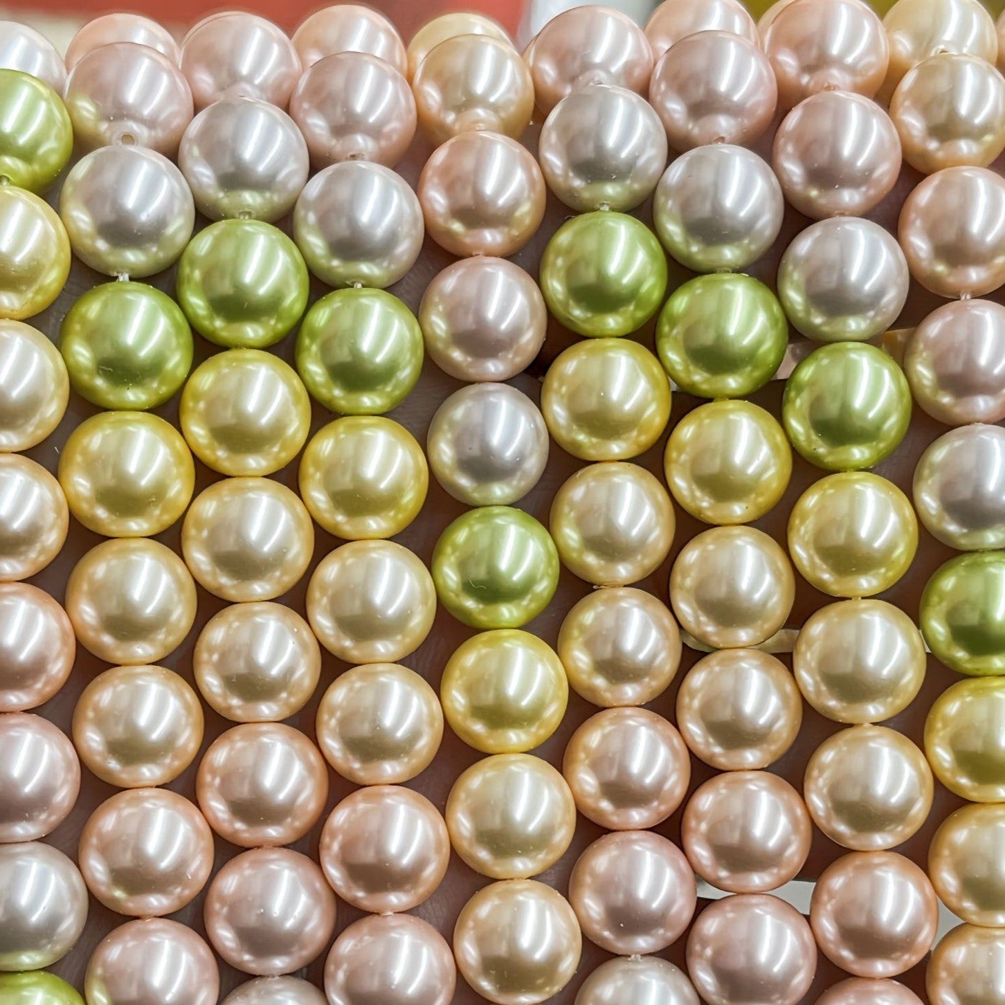 7A Crystal Round Pearls, Full-Drilled Beads, 2-16mm, Swarovski Color