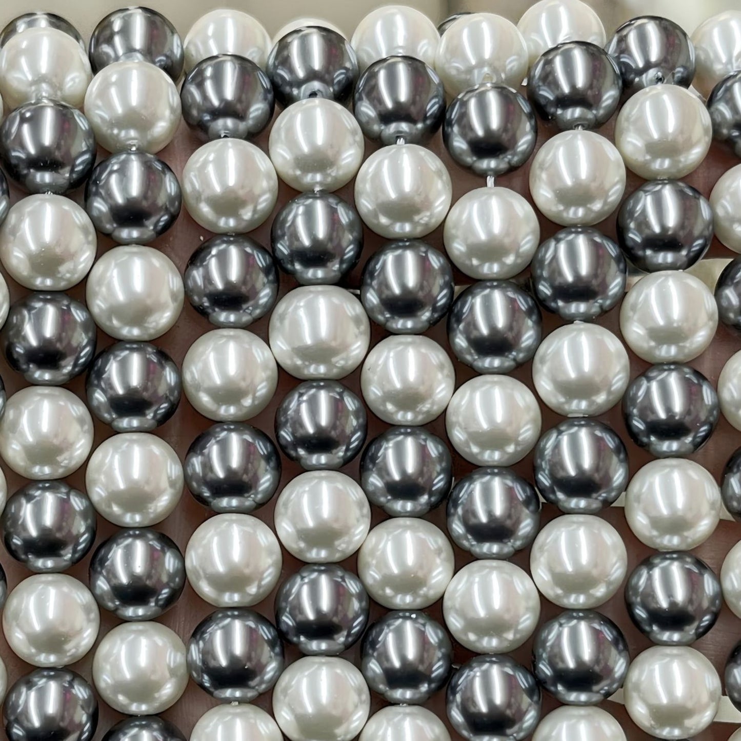 7A Crystal Round Pearls, Full-Drilled Beads, 2-16mm, Swarovski Color