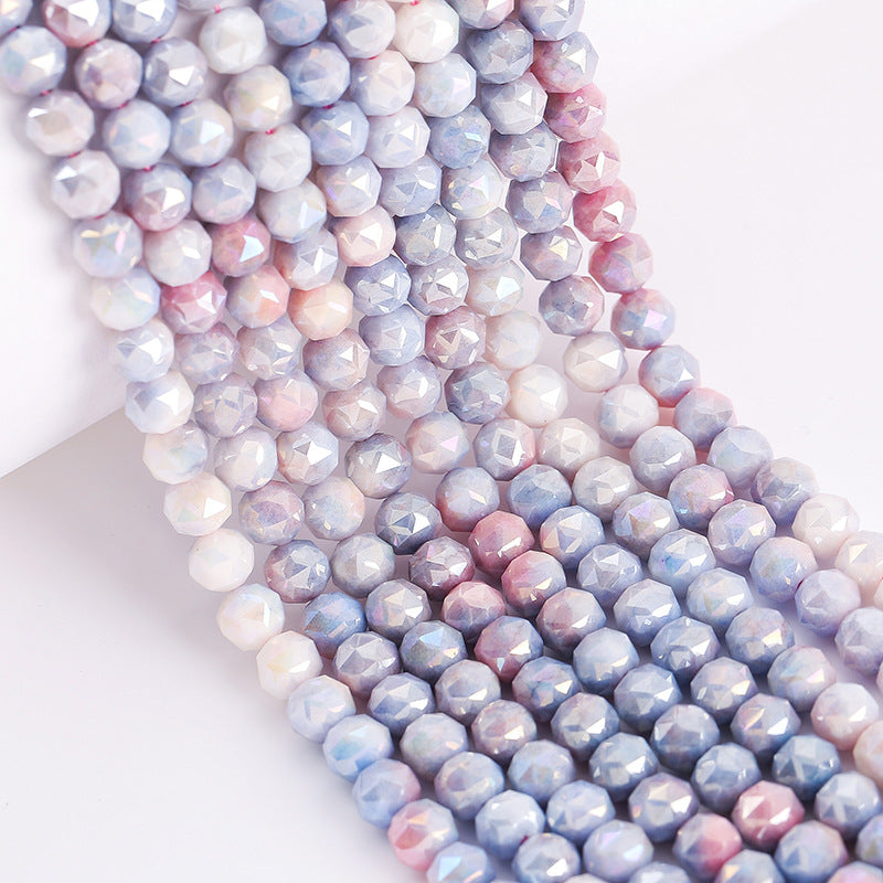 50pcs 8mm Disco Crystal Beads