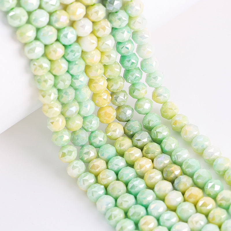 50pcs 8mm Disco Crystal Beads