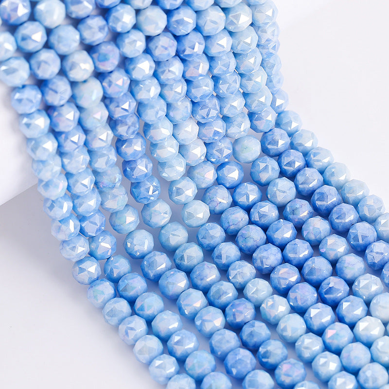 50pcs 8mm Disco Crystal Beads
