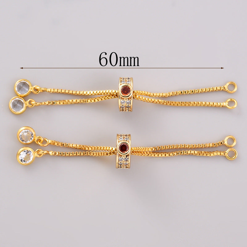 Adjustable Drawstring Clasp with Silicone Bead End