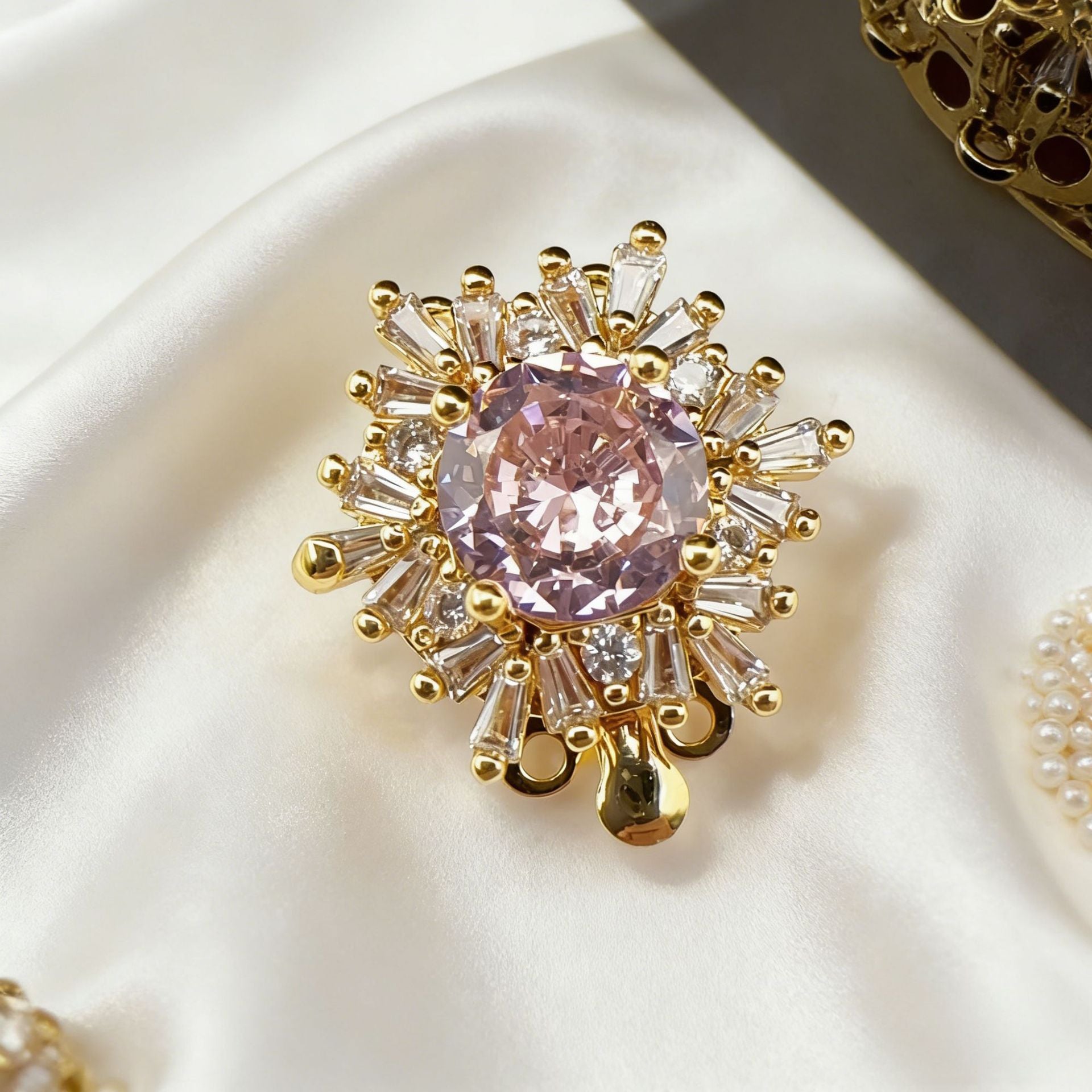 Snowflake Double-Row Clasp