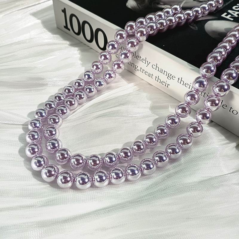 Imitation Akoya Glass Pearl - High-Luster Aurora Series