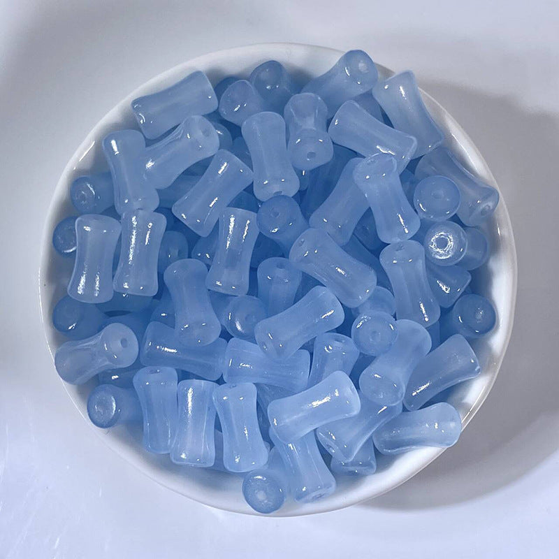 (50pcs)6x12mm Bamboo Joint Crystal Beads