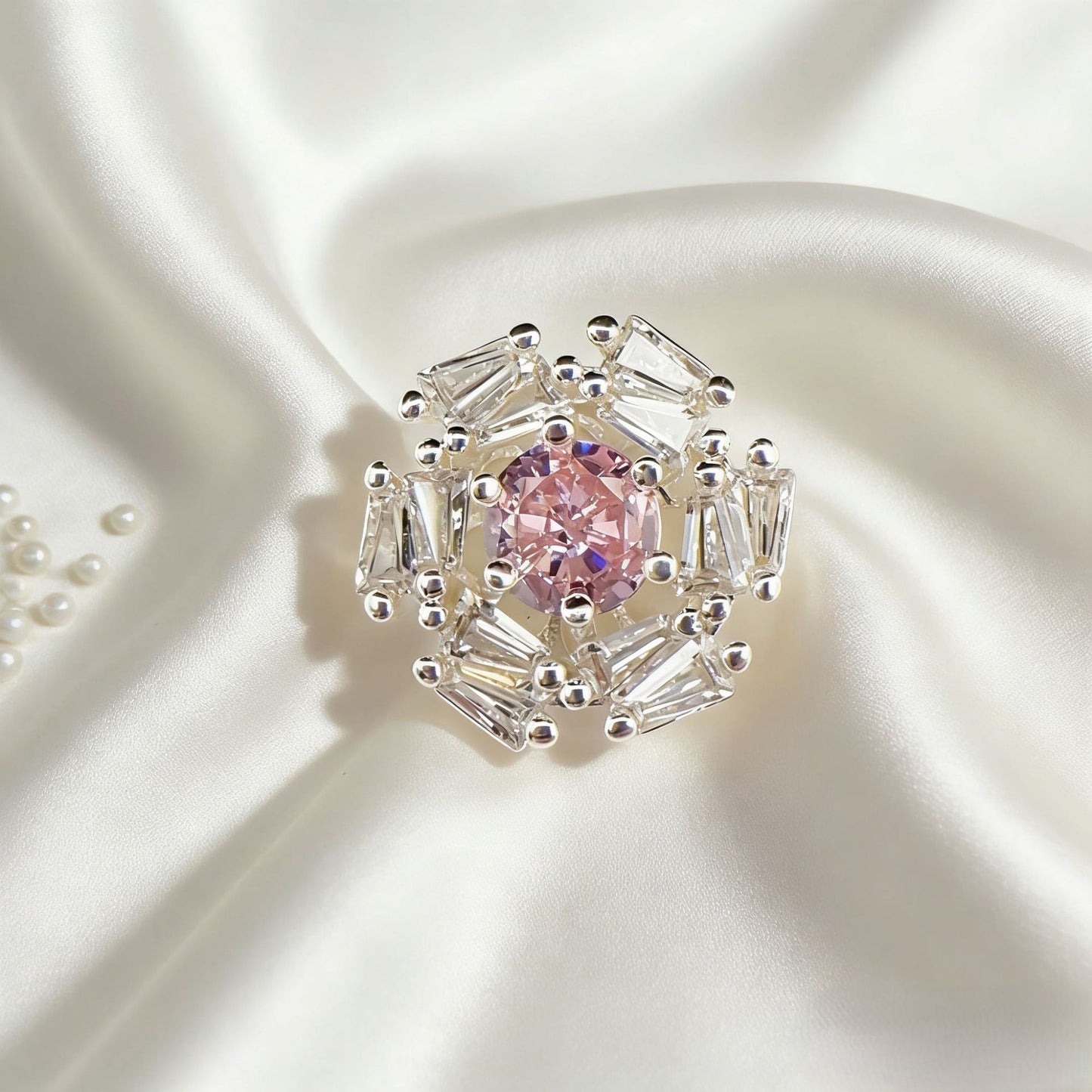 CZ Snowflake Multi-Pass Spacer