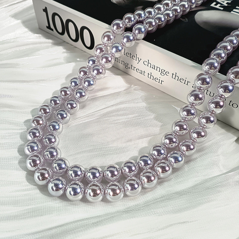 Imitation Akoya Glass Pearl - High-Luster Aurora Series