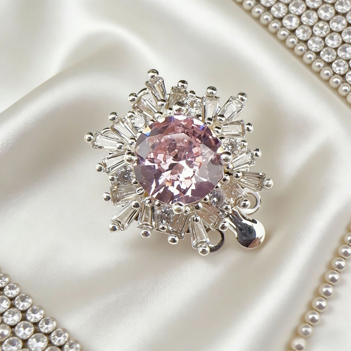 Snowflake Double-Row Clasp