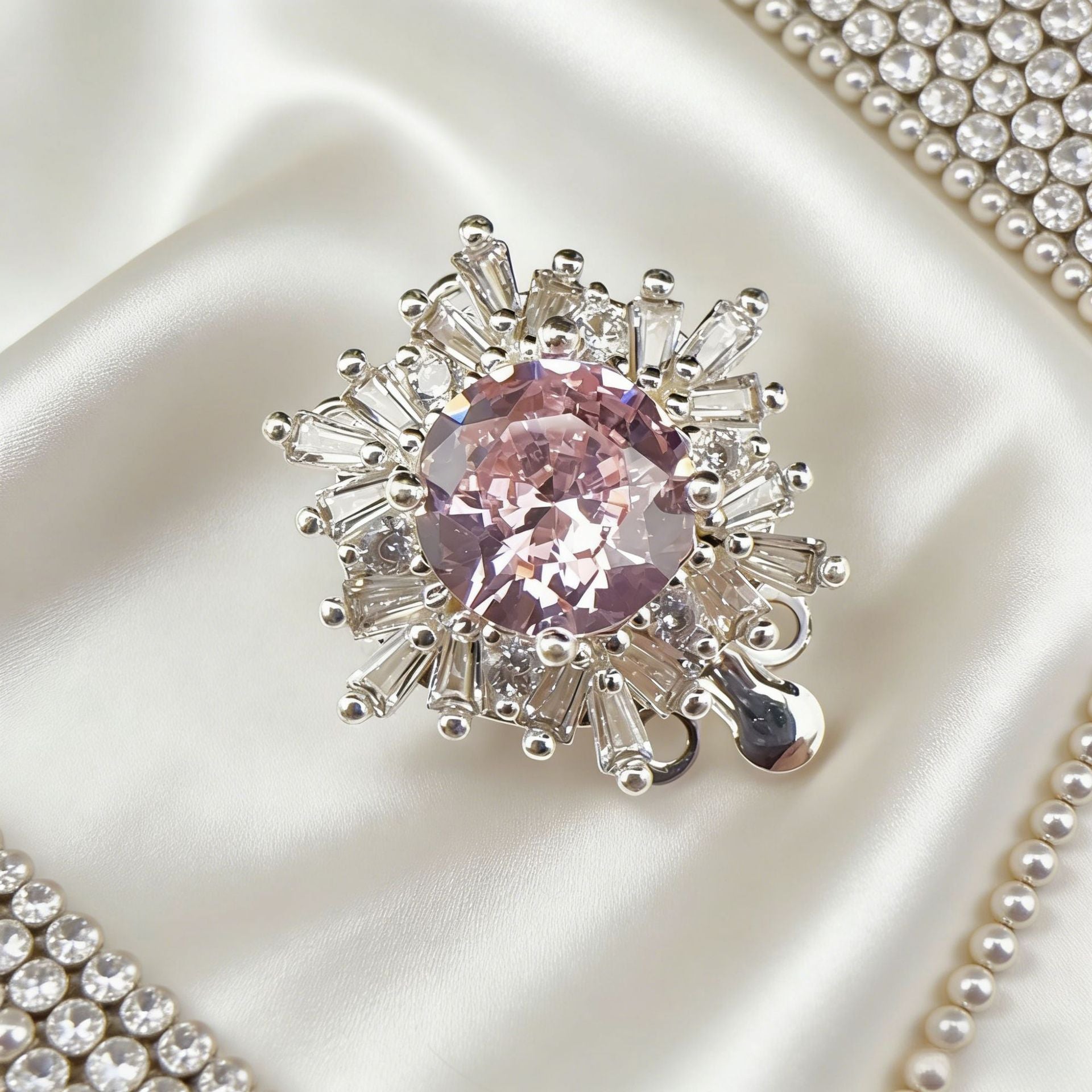 Snowflake Double-Row Clasp