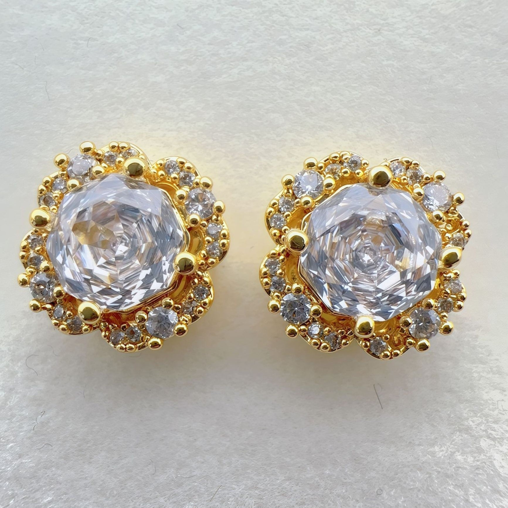 Rose Cut High Quality Spacer Beads With Multi-hole