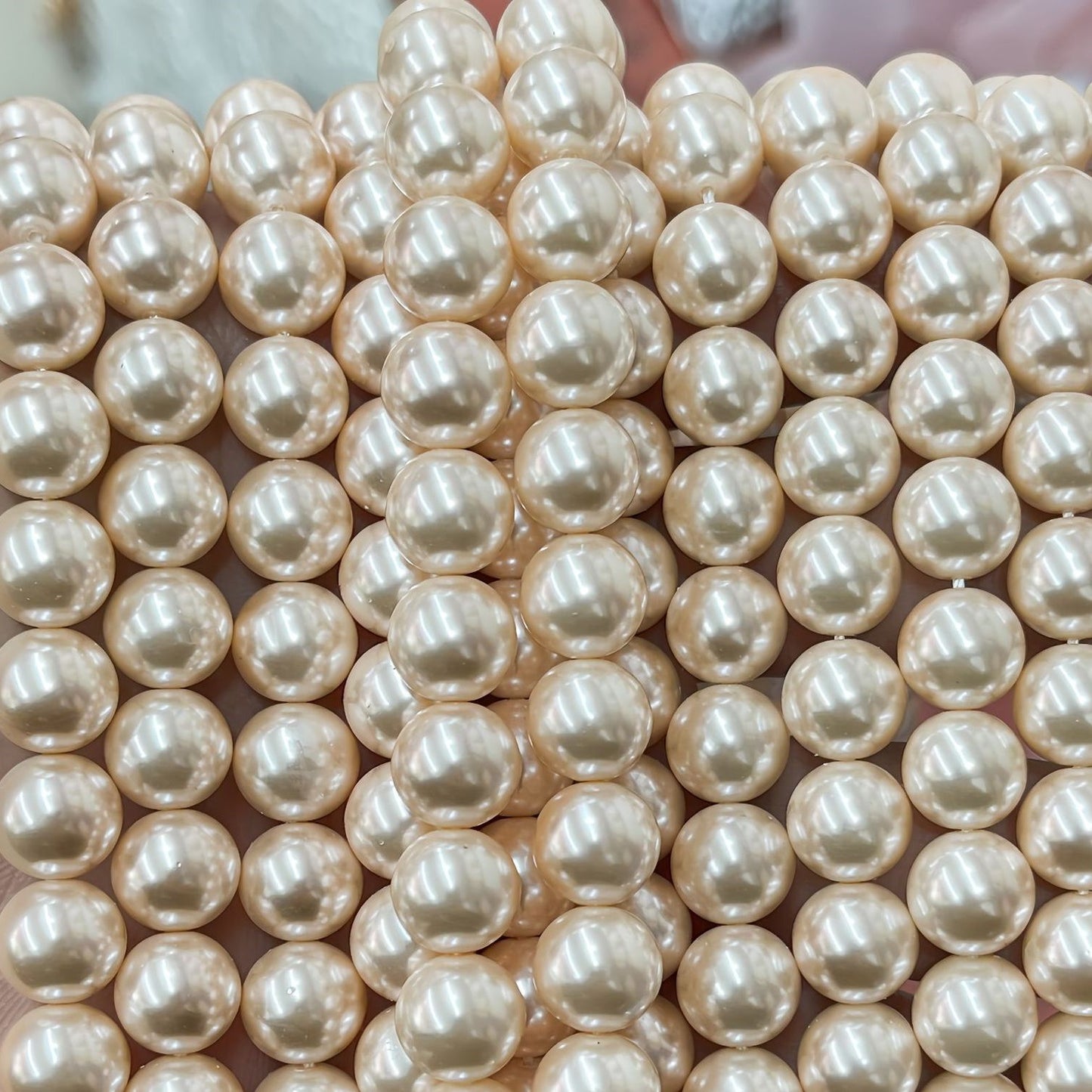 7A Crystal Round Pearls, Full-Drilled Beads, 2-16mm, Swarovski Color