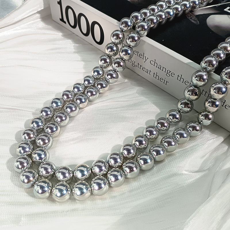 Imitation Akoya Glass Pearl - High-Luster Aurora Series
