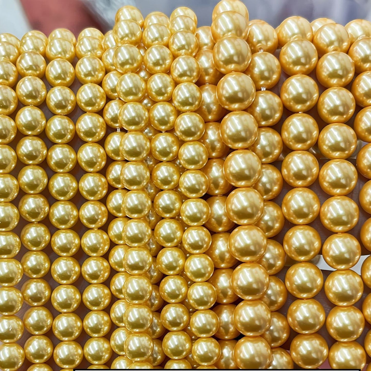 7A Crystal Round Pearls, Full-Drilled Beads, 2-16mm, Swarovski Color