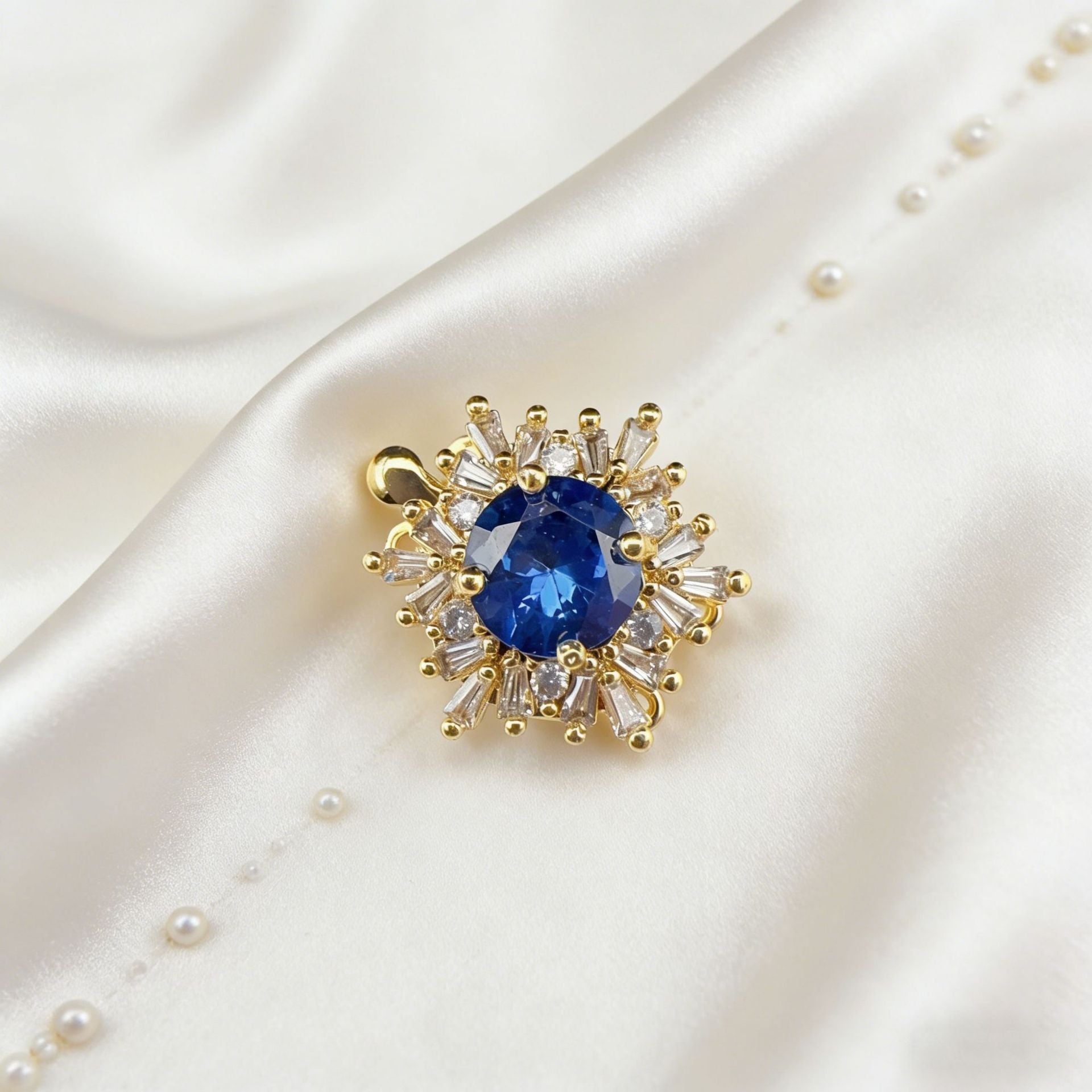 Snowflake Double-Row Clasp