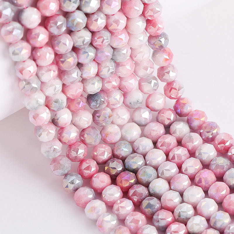 50pcs 8mm Disco Crystal Beads
