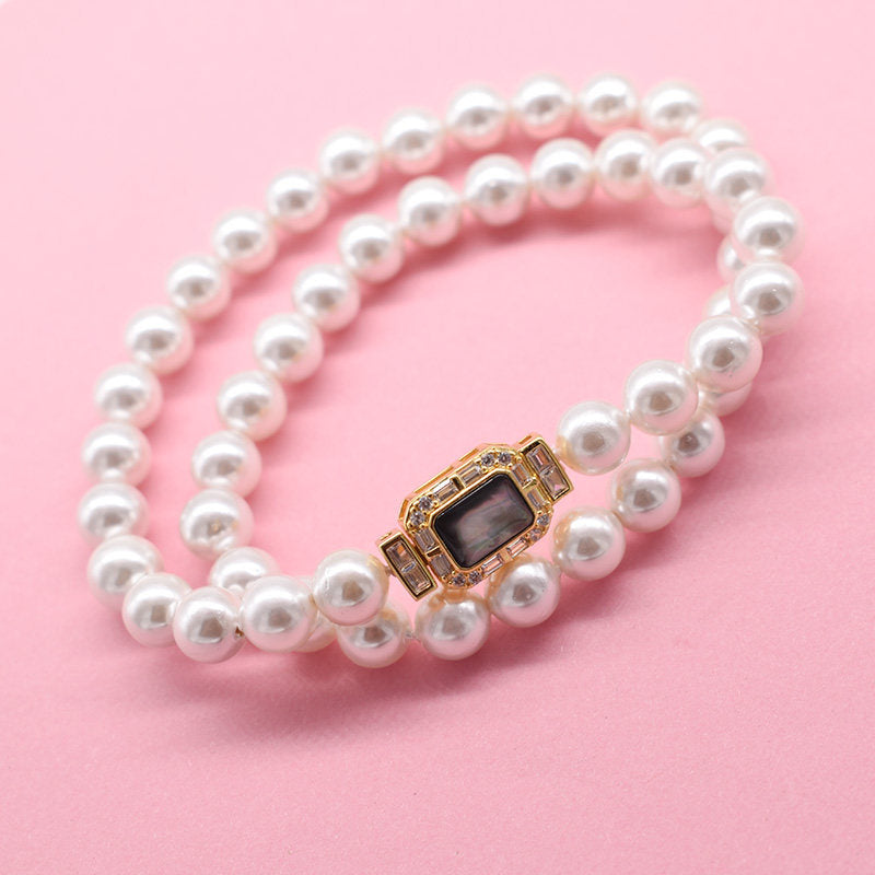 Fat Bell Sqaure Zircon Closure Set