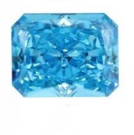 5A 4-16mm Rectangular Ice Flower Cut Loose CZ Stone - 1pcs
