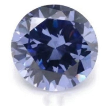 5A 0.8-2.7mm Round Point Cut Loose CZ Stone - 1000pcs