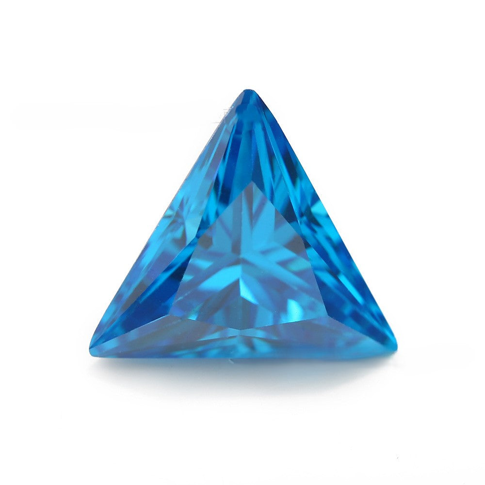 5A 3-20mm Delta Point Cut Loose CZ Stone - Bulk