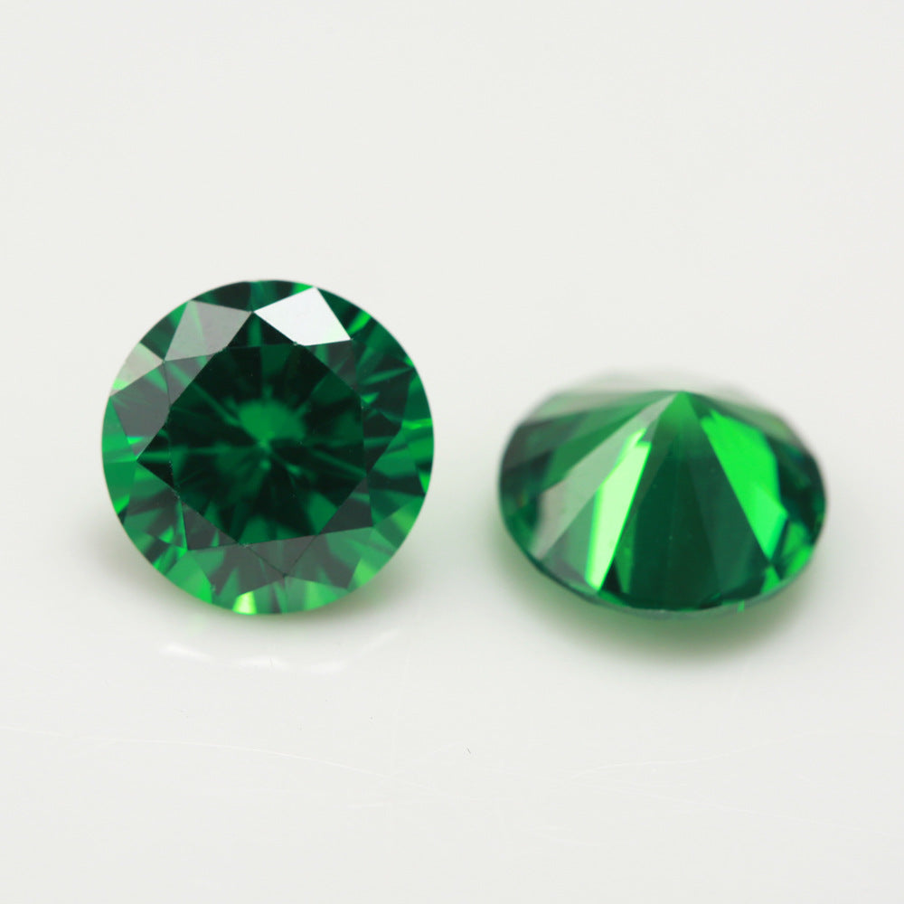5A 0.8-2.7mm Round Point Cut Loose CZ Stone - 1000pcs