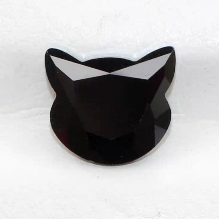 5A 7x8MM The Fortuna Cat Cut Loose CZ Stone - 2pcs