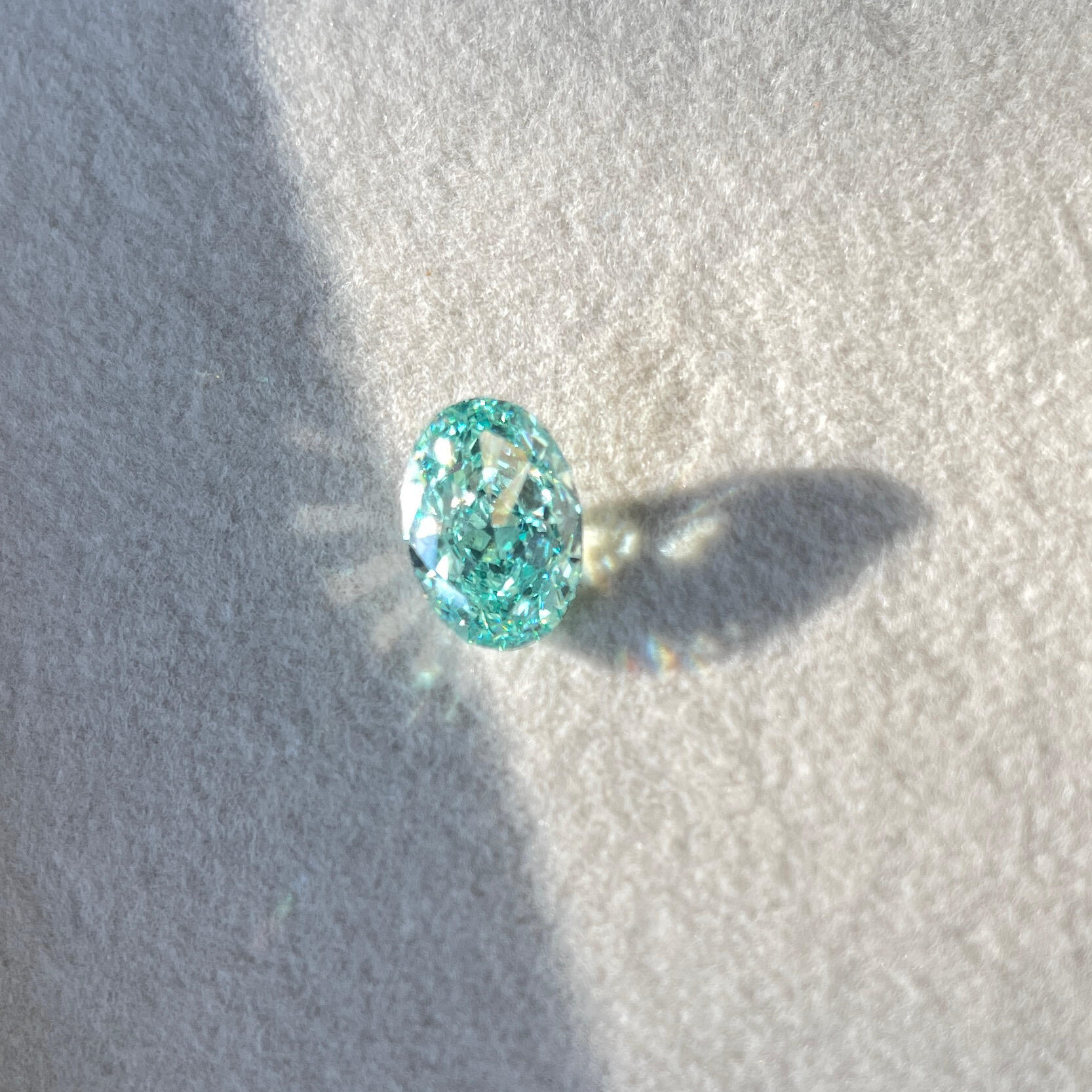 5A 4-16mm Oval Ice Flower Cut Loose CZ Stone - 1pcs