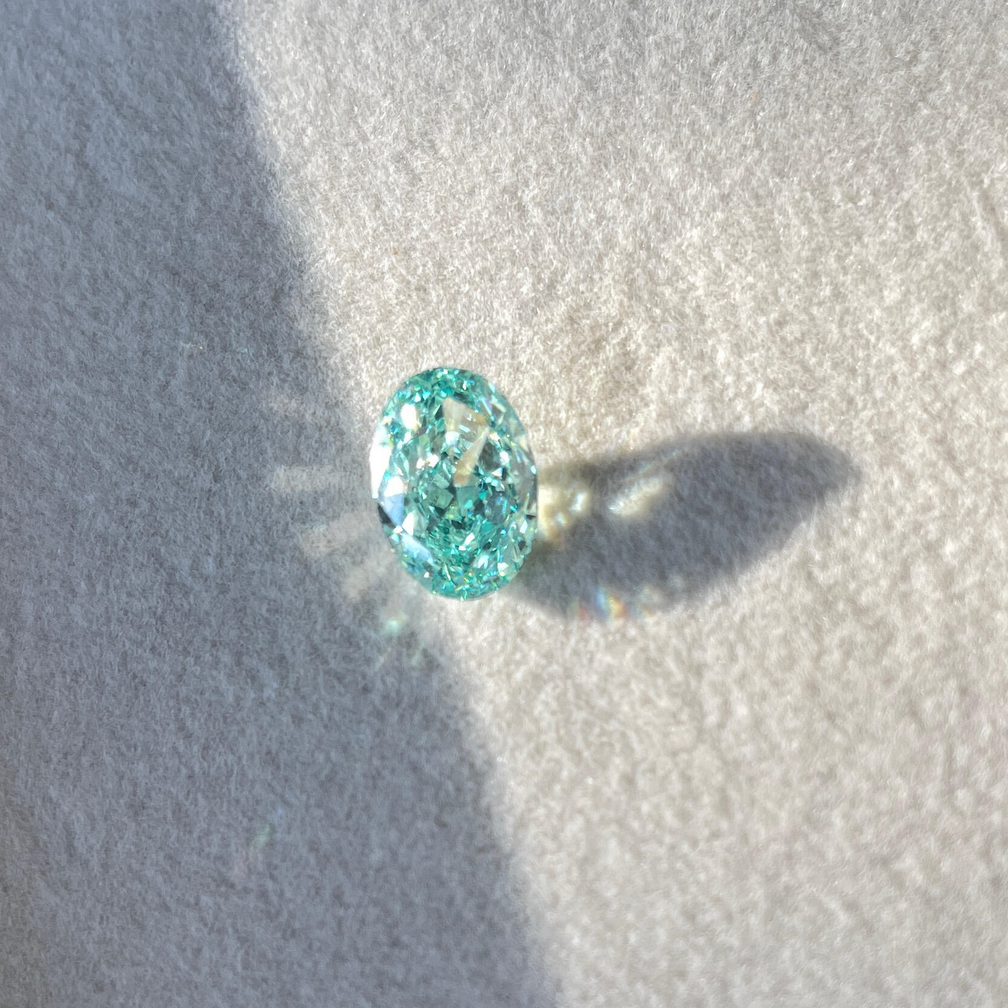 5A 4-16mm Oval Ice Flower Cut Loose CZ Stone - 1pcs