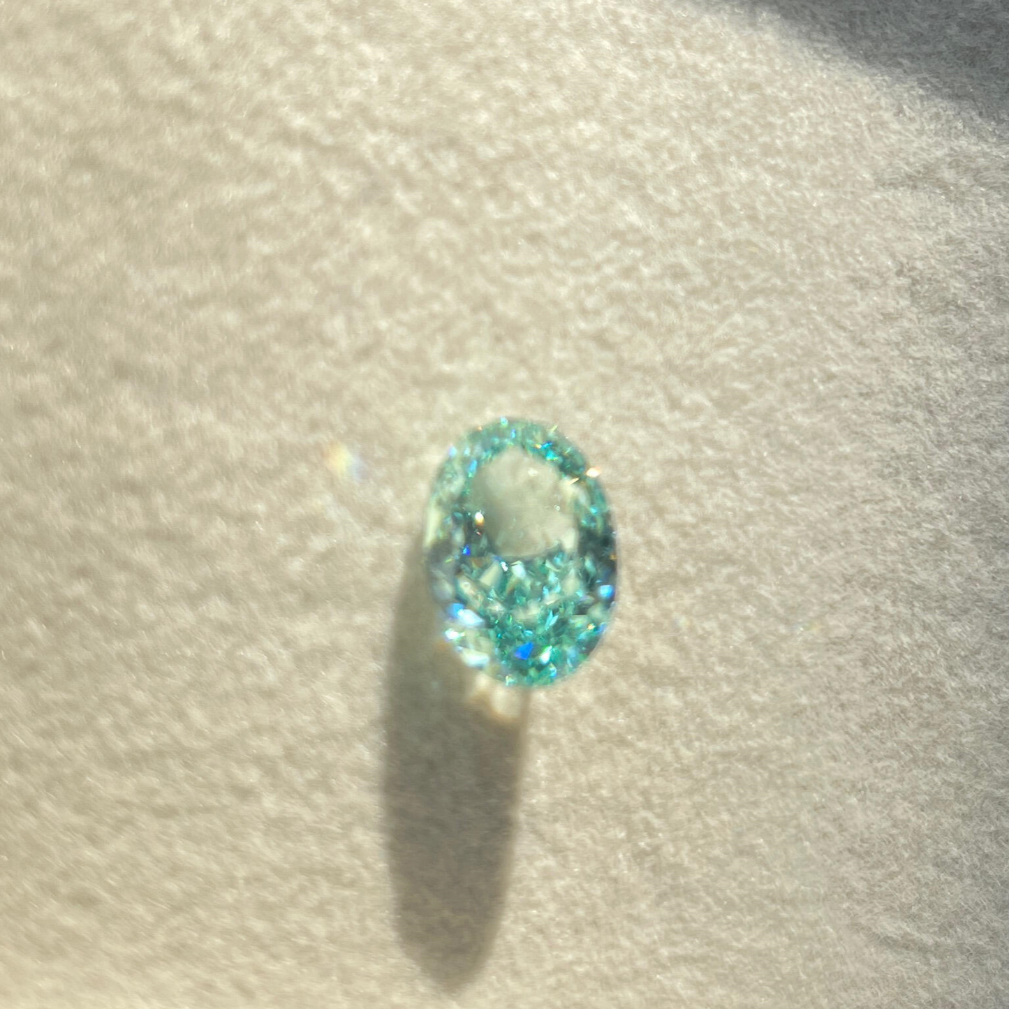 5A 4-16mm Oval Ice Flower Cut Loose CZ Stone - 1pcs