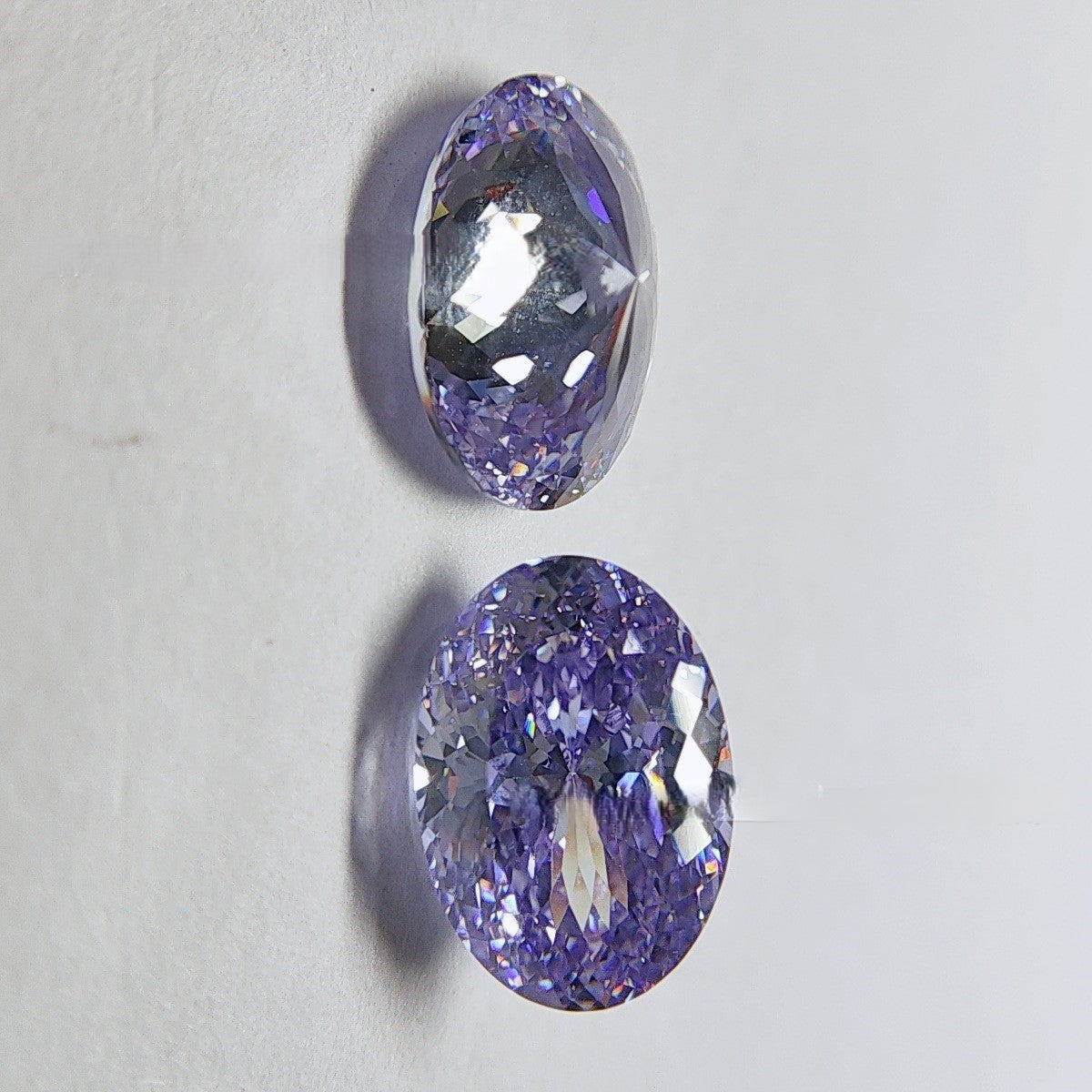 5A 10x14mm Oval Nest Cut Loose CZ Stone - 1pcs