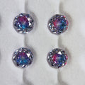5A Octagonal Rose Cut Sandwich Loose CZ Stone - 2pcs