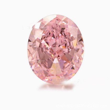 5A 4-16mm Oval Ice Flower Cut Loose CZ Stone - 1pcs