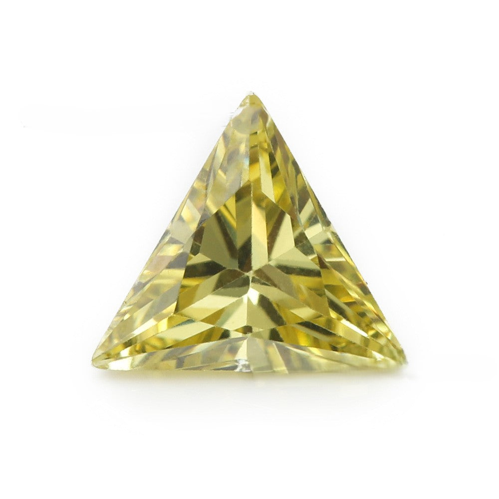 5A 3-20mm Delta Point Cut Loose CZ Stone - Bulk