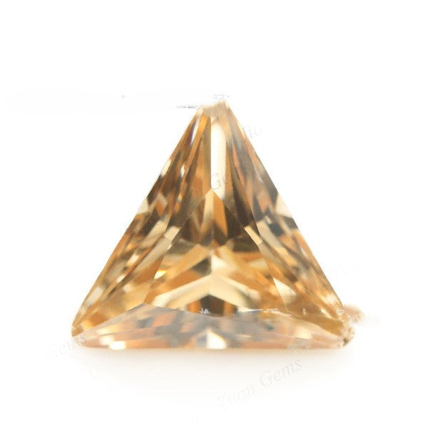 5A 3-20mm Delta Point Cut Loose CZ Stone - Bulk